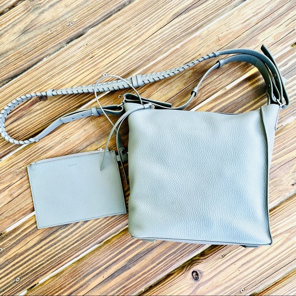 All Saints Grey Kita Bag NWOT - Picture 6 of 16